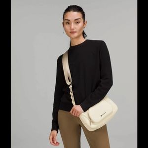 LULULEMON Crossbody with Nano Pouch Bag WHITE OPAL